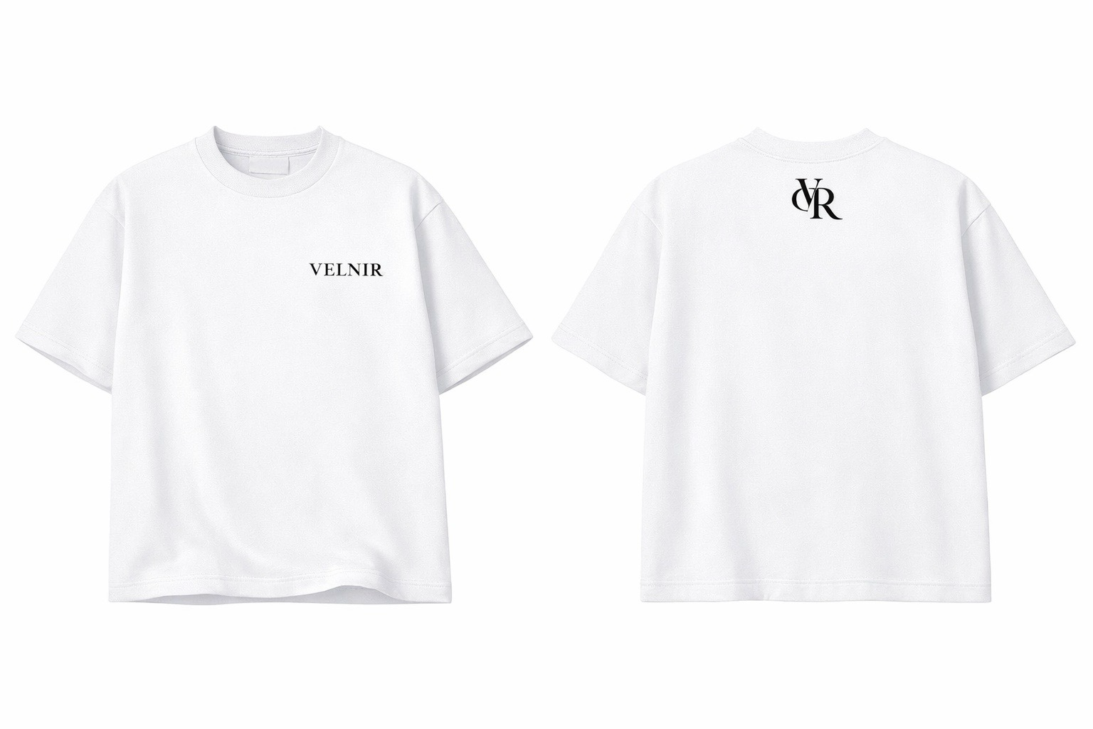VELNIR Minimal Logo Tee